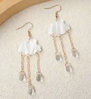 Raining Teardrop Earring