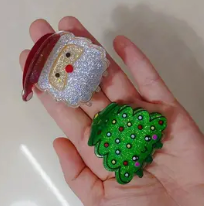 Christmas Tree Hair Clip