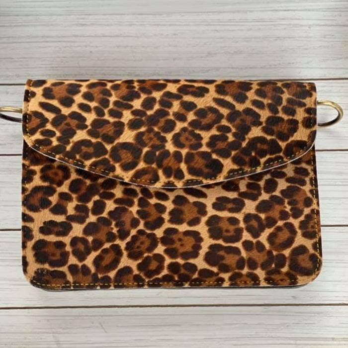 Jaguar Fur Crossbody Purse