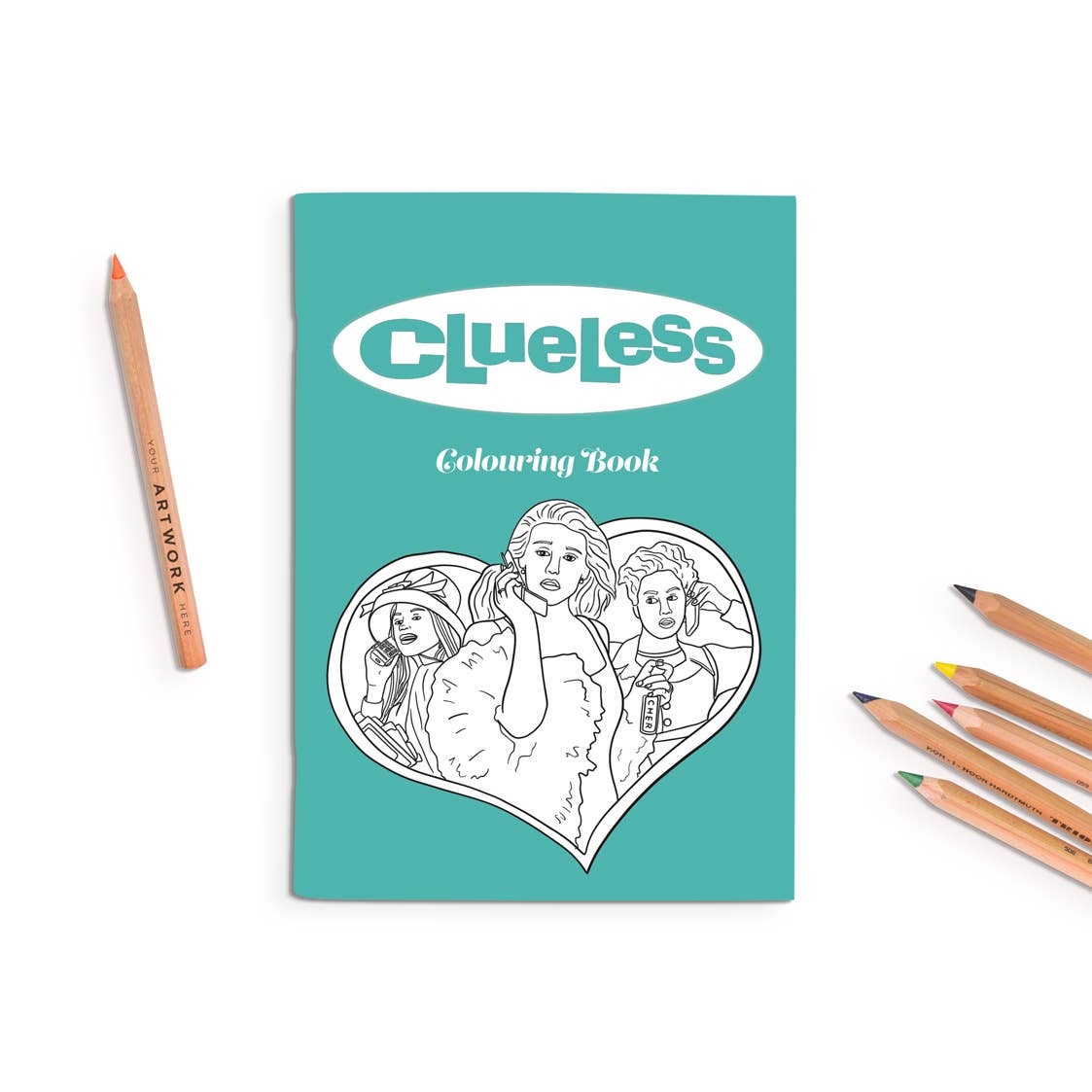 Clueless Coloring Book