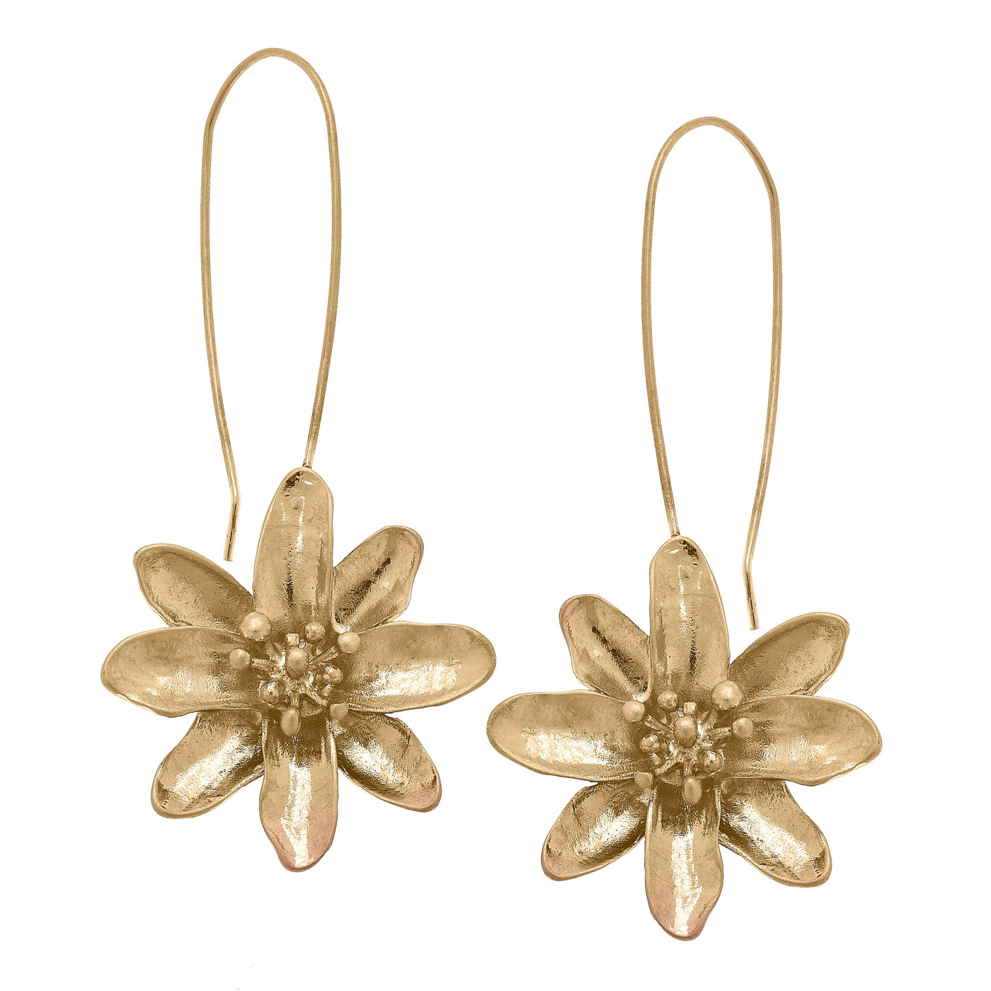 Flower Statement Earrings