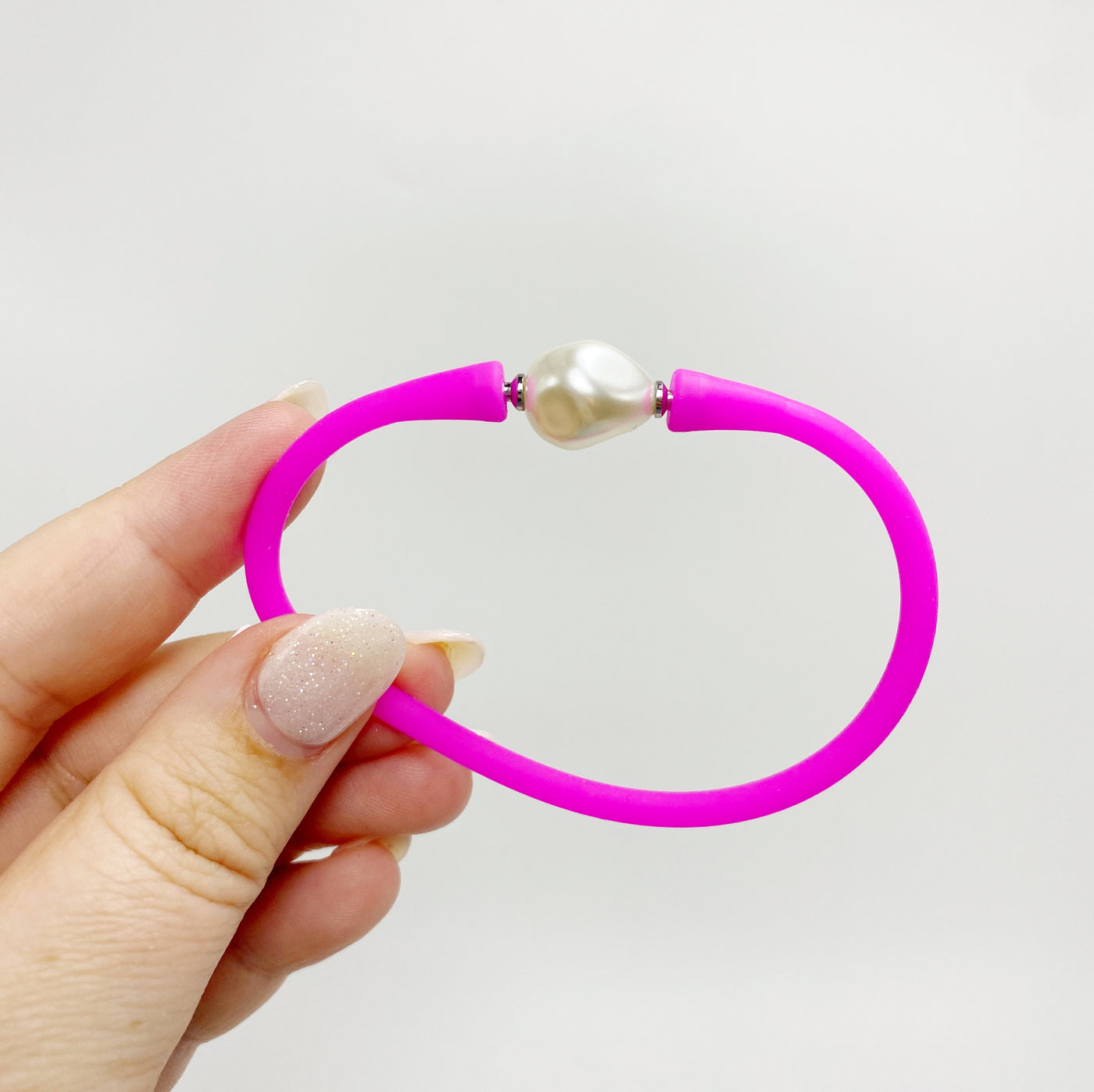 Pearl Silicone Bracelet
