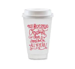 Christmas Cheer To-Go Coffee Cup