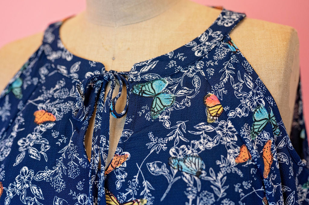 Flutter Floral Top