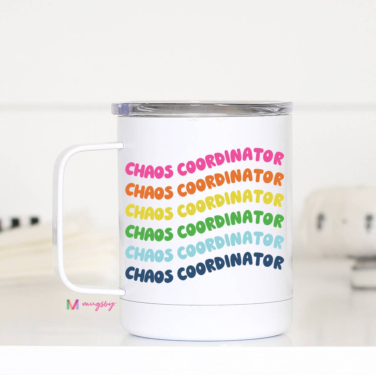 Chaos Coordinator Travel Cup With Handle
