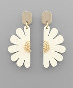 Split Daisy Earrings