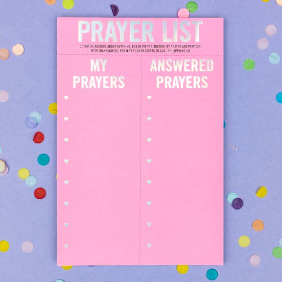 Notepad - Prayer List