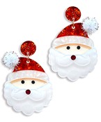 Santa Earrings