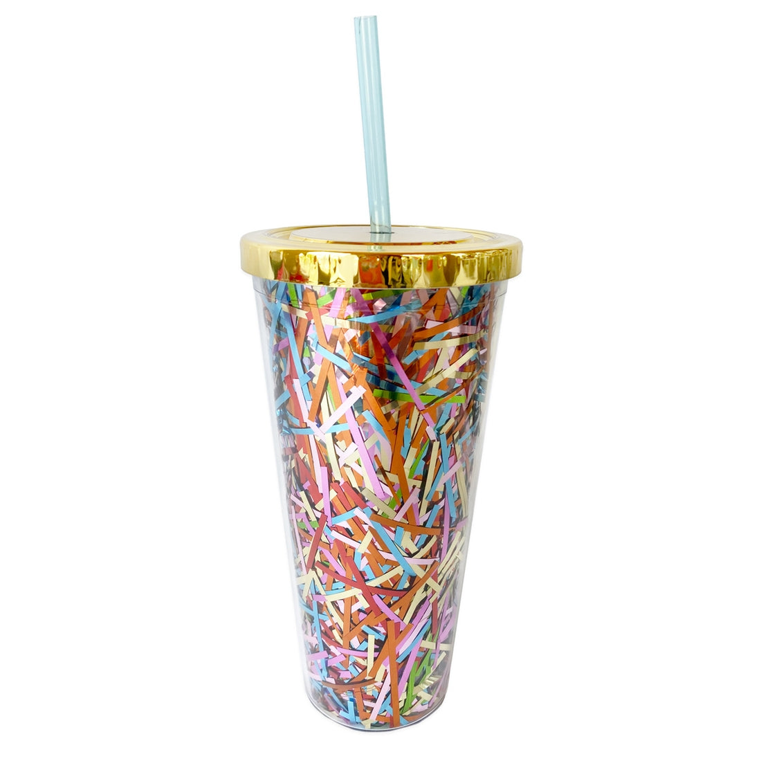 Streamer Tumbler with Straw